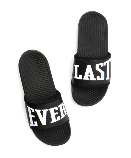 EVERLAST(スポーツ・ライフスタイル)(エバーラスト)の「WEGO/EVERLAST シャワーサンダル(サンダル・メンズ・シルバー/ブラック/ホワイト/その他1・LARGE/MEDIUM)」の8枚目の写真