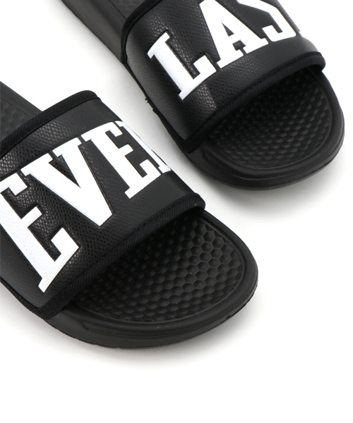 EVERLAST(スポーツ・ライフスタイル)(エバーラスト)の「WEGO/EVERLAST シャワーサンダル(サンダル・メンズ・シルバー/ブラック/ホワイト/その他1・LARGE/MEDIUM)」の9枚目の写真