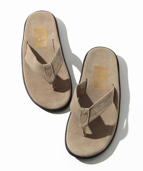 ISLAND SLIPPER(アイランドスリッパ)の「ISLAND SLIPPER / アイランドスリッパ : PB203 1#(ビーチサンダル・メンズ・ライトグレー・70/100/80/90)」の1枚目の写真
