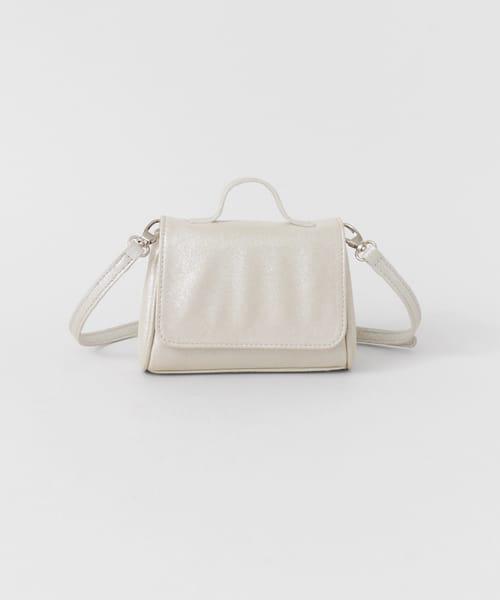 URBAN RESEARCH DOORS(アーバンリサーチドアーズ)の「chapter ドレスミニショルダーバッグ(KIDS)∴(その他小物・キッズ・ゴールド/シルバー・ONE)」の1枚目の写真
