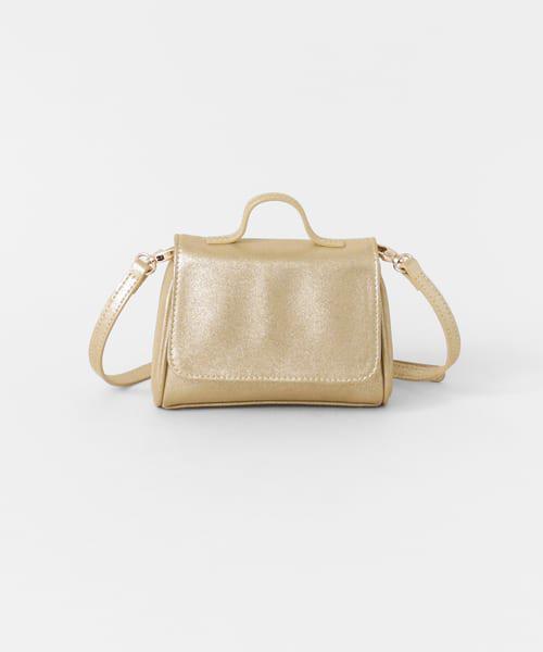 URBAN RESEARCH DOORS(アーバンリサーチドアーズ)の「chapter ドレスミニショルダーバッグ(KIDS)∴(その他小物・キッズ・ゴールド/シルバー・ONE)」の2枚目の写真