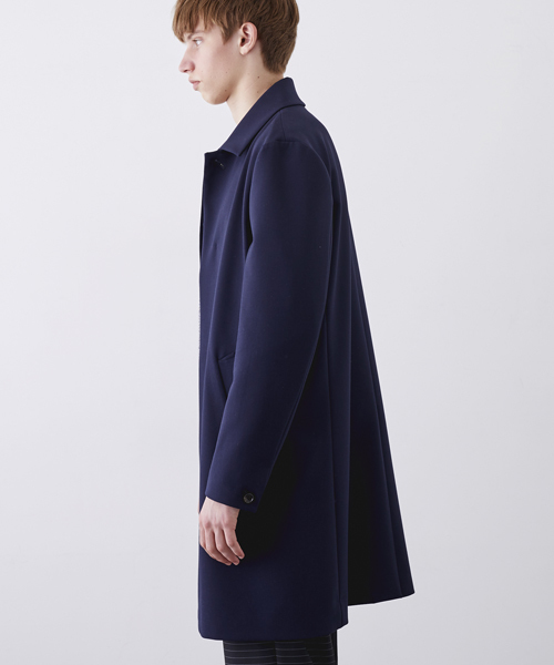 STUDIOUS（ステュディオス）の「ウォータープルーフストレッチステンカラーコート（ステンカラーコート・メンズ・ネイビー/ワイン/キャメル・1/2/3）」の8枚目の写真