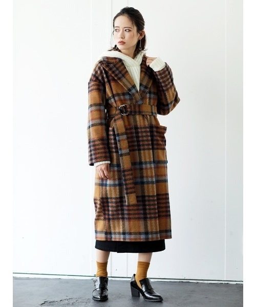 MURUA（ムルーア）の「リングベルトコート（チェスターコート）」 - WEAR 