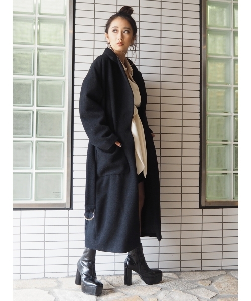 MURUA（ムルーア）の「リングベルトコート（チェスターコート）」 - WEAR 