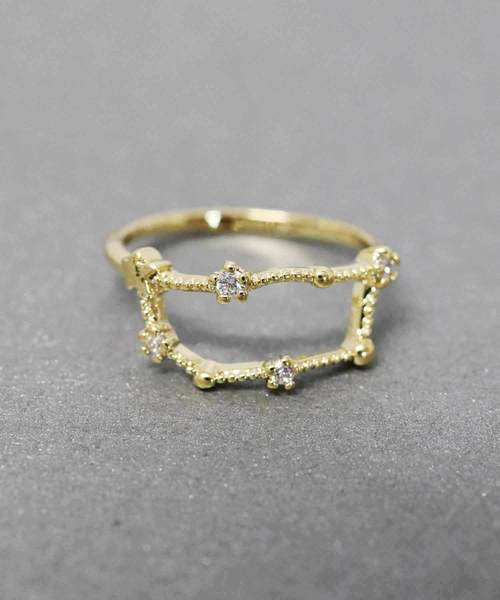 florist（フローリスト）の「ホロスコープ星座リング（リング・レディース・その他33/その他35/その他14/その他31/その他30/その他17/その他23/その他32/その他/その他22/その他28/その他16/その他21/その他10/その他12/その他26/その他6/その他20/その他34/その他9/その他15/その他27/その他5/その他2/その他18/その他11/その他24/その他3/その他7/その他19/その他29/その他8/その他4/その他1/その他13/その他25・9号/13号/15号/11号/5号/7号）」の2枚目の写真