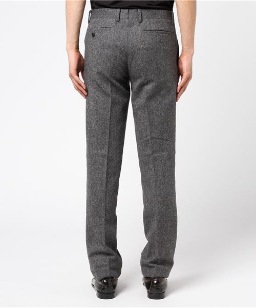 THE SUIT COMPANY（ザ・スーツカンパニー）の「【blazer's bank.com】ヘリンボーン柄テーパードパンツ≪ABRAHAM MOON≫（スラックス・メンズ・グレー系その他/ブルー系その他・3L/4L/L/LL/M/S）」の9枚目の写真