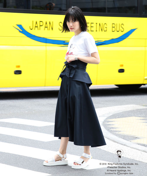 Ray BEAMS（レイビームス）の「GOOD SPEED / Betty Boop Tシャツ（Tシャツ/カットソー・レディース・ホワイト・ONE SIZE）」の10枚目の写真