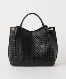 BEAUTY&YOUTH UNITED ARROWS | BY フェイクレザー カットワークバッグ -2WAY-(ショルダーバッグ)