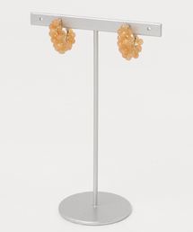 TONE SELECT GOODS | 【marinaJEWELRY】Orange Aventurine pave earring(イヤリング)