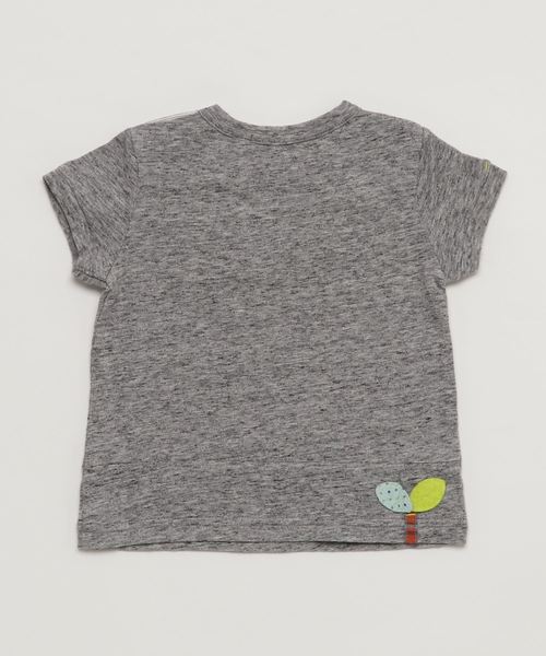 RAGMART（ラグマート）の「杢スラブ天竺半袖Tシャツ（Tシャツ/カットソー・キッズ・グレー/イエロー・95cm/90cm/80ｃｍ）」の3枚目の写真