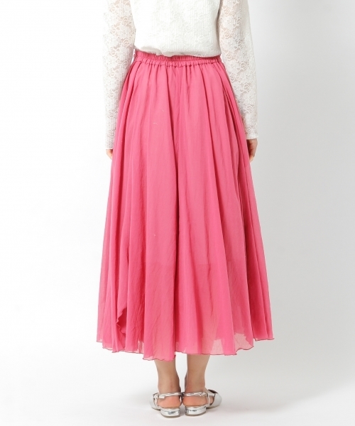 laboratory work(ラボラトリーワーク)の「エアリーランダムフレアスカート(スカート・レディース・ピンク/ブラウン系その他/グレー・MEDIUM)」の14枚目の写真