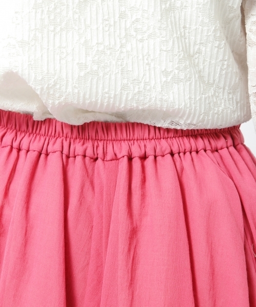 laboratory work(ラボラトリーワーク)の「エアリーランダムフレアスカート(スカート・レディース・ピンク/ブラウン系その他/グレー・MEDIUM)」の12枚目の写真