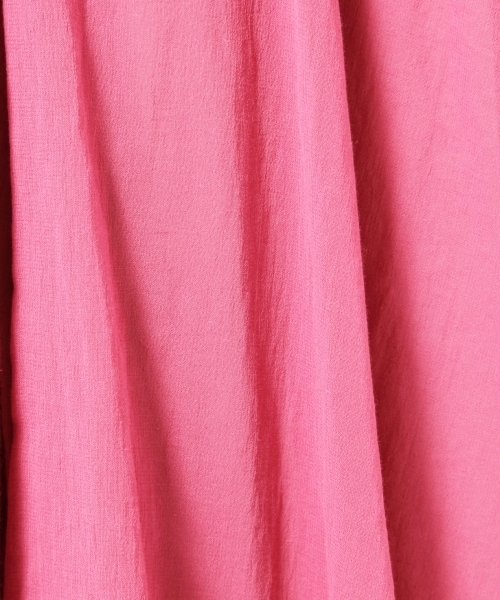 laboratory work(ラボラトリーワーク)の「エアリーランダムフレアスカート(スカート・レディース・ピンク/ブラウン系その他/グレー・MEDIUM)」の7枚目の写真