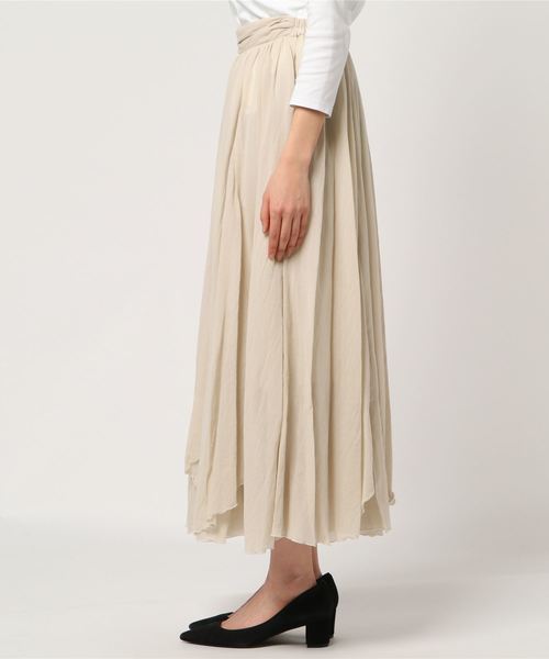 laboratory work(ラボラトリーワーク)の「エアリーランダムフレアスカート(スカート・レディース・ピンク/ブラウン系その他/グレー・MEDIUM)」の5枚目の写真