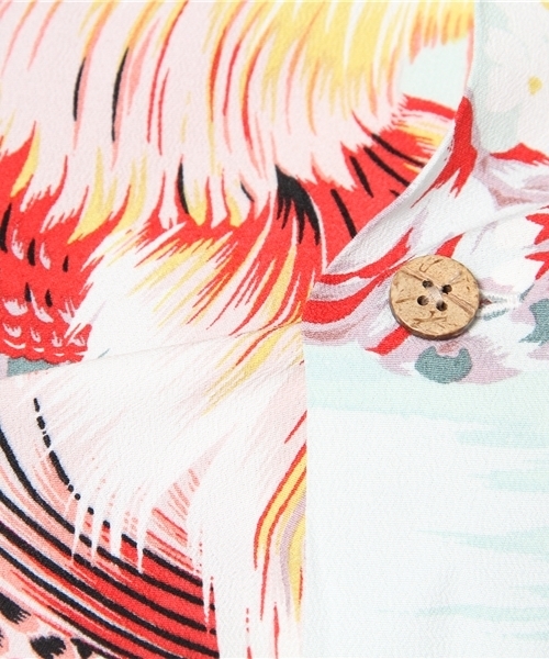 Denime（ドゥニーム）の「ニワトリ柄アロハシャツ（シャツ/ブラウス