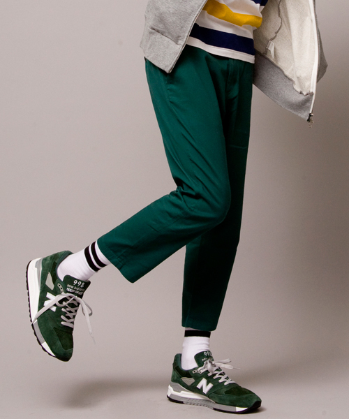 BEAUTY&YOUTH UNITED ARROWS（ビューティーアンドユースユナイテッドアローズ）の「by ∴ カラー チノ ノープリーツパンツ 8LEG ◆ §2（チノパンツ・メンズ・ベージュ/ダークグリーン/ネイビー/マスタード・SMALL/MEDIUM/LARGE/X-LARGE）」の6枚目の写真