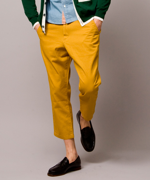 BEAUTY&YOUTH UNITED ARROWS（ビューティーアンドユースユナイテッドアローズ）の「by ∴ カラー チノ ノープリーツパンツ 8LEG ◆ §2（チノパンツ・メンズ・ベージュ/ダークグリーン/ネイビー/マスタード・SMALL/MEDIUM/LARGE/X-LARGE）」の8枚目の写真