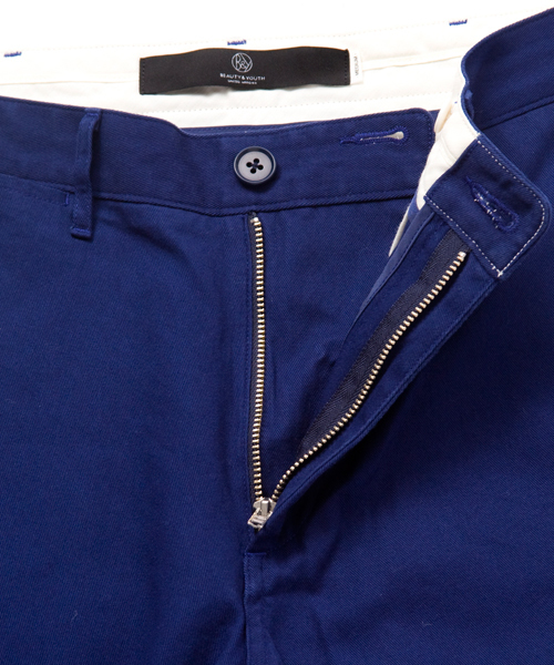 BEAUTY&YOUTH UNITED ARROWS（ビューティーアンドユースユナイテッドアローズ）の「by ∴ カラー チノ ノープリーツパンツ 8LEG ◆ §2（チノパンツ・メンズ・ベージュ/ダークグリーン/ネイビー/マスタード・SMALL/MEDIUM/LARGE/X-LARGE）」の12枚目の写真