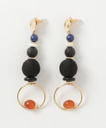 TATRAS CONCEPT STORE（タトラスコンセプトストア）の「NECTAR NECTAR(ネクターネクター) Thread Wrapped Bead  Earrings ピアス（ピアス（両耳用））」