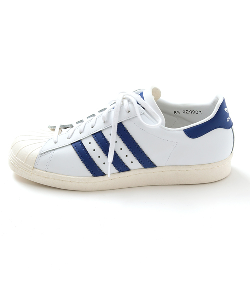 BEAUTY&YOUTH UNITED ARROWS（ビューティーアンドユースユナイテッドアローズ）の「＜adidas for BY＞∴SS 80s NAVY/スニーカー（スニーカー・メンズ・ホワイト・25.5cm/26cm/26.5cm/27cm/27.5cm/28cm/28.5cm/29cm）」の2枚目の写真