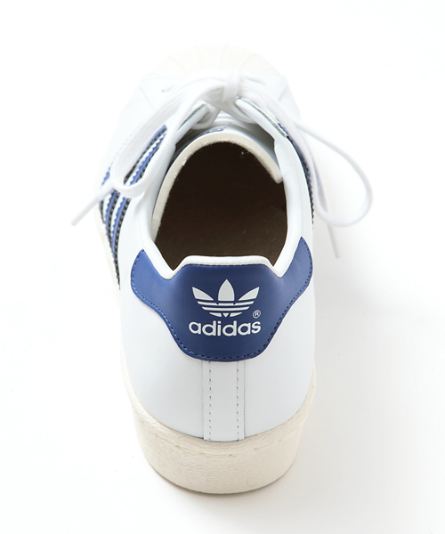 BEAUTY&YOUTH UNITED ARROWS（ビューティーアンドユースユナイテッドアローズ）の「＜adidas for BY＞∴SS 80s NAVY/スニーカー（スニーカー・メンズ・ホワイト・25.5cm/26cm/26.5cm/27cm/27.5cm/28cm/28.5cm/29cm）」の3枚目の写真