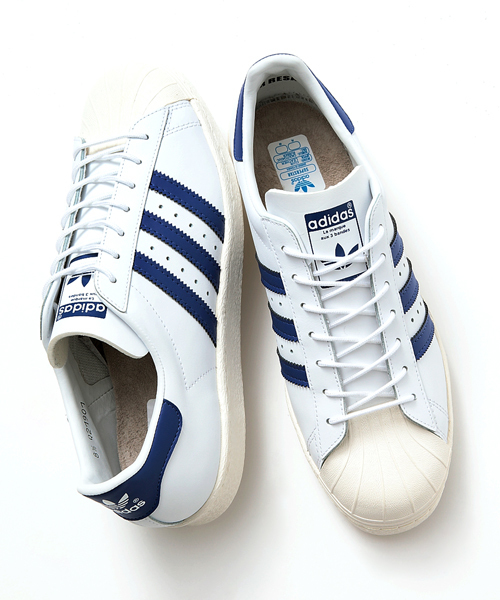 BEAUTY&YOUTH UNITED ARROWS（ビューティーアンドユースユナイテッドアローズ）の「＜adidas for BY＞∴SS 80s NAVY/スニーカー（スニーカー・メンズ・ホワイト・25.5cm/26cm/26.5cm/27cm/27.5cm/28cm/28.5cm/29cm）」の5枚目の写真