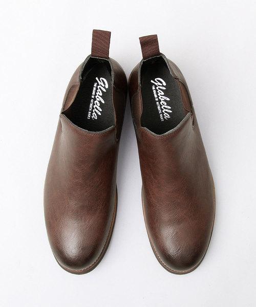 glabella(グラベラ)の「プレーントゥ カジュアル サイドゴアブーツ(ブーツ・メンズ・ブラック/ダークブラウン/キャメル・S/M/L)」の9枚目の写真