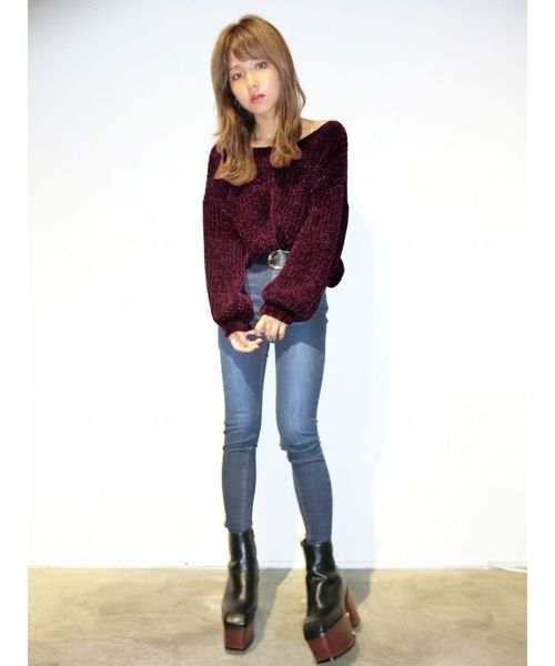 EMODA（エモダ）の「【ELDER】FIXジャストウエストデニム（デニムパンツ・レディース・ブルー/インディゴブルー・X-SMALL/SMALL/MEDIUM）」の17枚目の写真