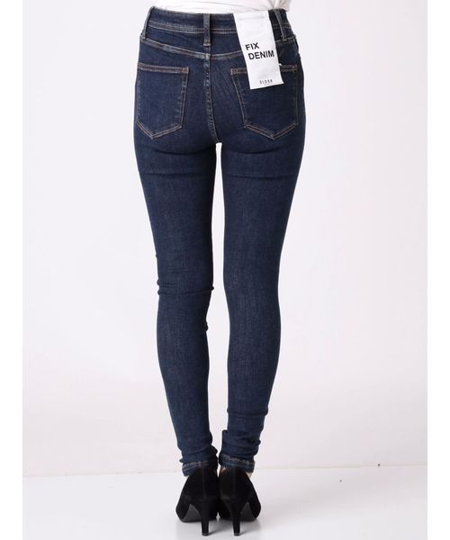 EMODA（エモダ）の「【ELDER】FIXジャストウエストデニム（デニムパンツ・レディース・ブルー/インディゴブルー・X-SMALL/SMALL/MEDIUM）」の21枚目の写真