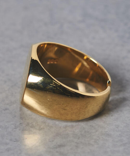 UNITED ARROWS(ユナイテッドアローズ)の「UWSC オーバル リング ①◆(リング・レディース・ゴールド・FREE)」の3枚目の写真