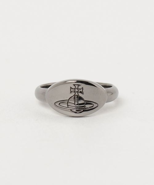 Vivienne Westwood(ヴィヴィアンウエストウッド)の「SR1134/TILLY RING(リング・レディース・ブラック/シルバー/ゴールド/ピンクゴールド・SMALL/MEDIUM/X-LARGE/X-SMALL/LARGE/XX-SMALL)」の2枚目の写真