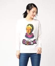 カレンウォーカーKaren Walkerドット柄シルクシャツ