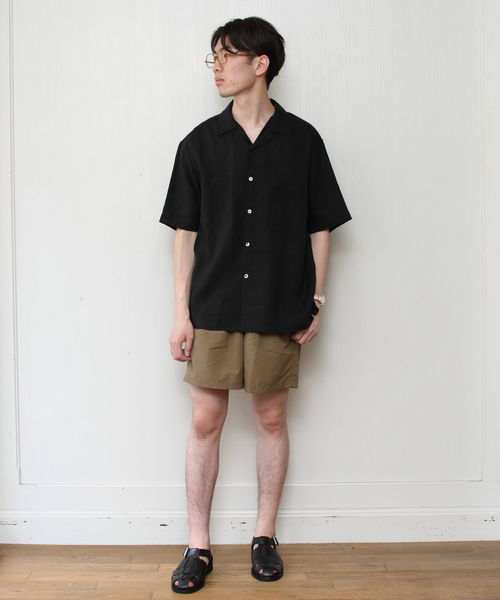 KeppiFitness オープンカラー GYMPHLEX（ジムフレックス）の「GYMPHLEX / ジムフレックス リネン