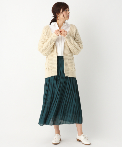 GLOBAL WORK（グローバルワーク）の「レギュラーBIGシャツ長袖/818575（シャツ/ブラウス・レディース・ライトブルー/ネイビー/ブルー/ホワイト/グリーン・MEDIUM/LARGE）」の6枚目の写真