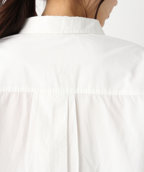 GLOBAL WORK（グローバルワーク）の「レギュラーBIGシャツ長袖/818575（シャツ/ブラウス・レディース・ライトブルー/ネイビー/ブルー/ホワイト/グリーン・MEDIUM/LARGE）」の19枚目の写真