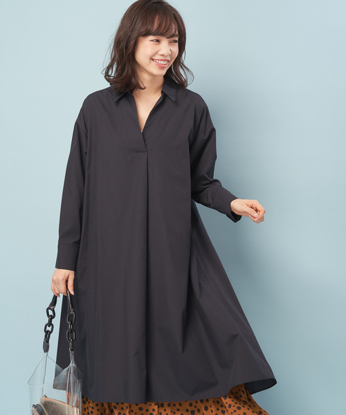 Collage Gallardagalante コラージュガリャルダガランテ の Web限定カラー スキッパーシャツワンピース ワンピース Wear