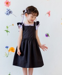 Rora（ローラ）の「ミンゴ エプロン ドレス  (4color) ワンピース（エプロン）」