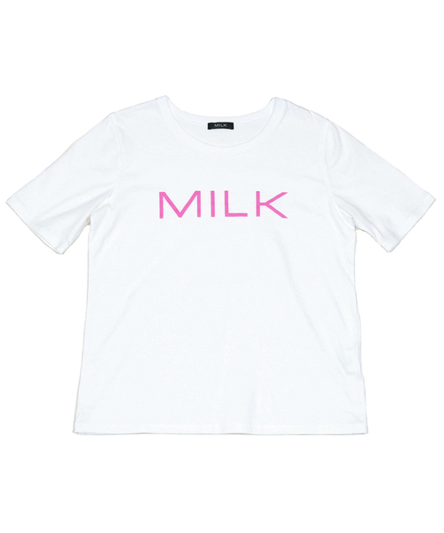 ロゴ Tee Tシャツ カットソー Milk ミルク のファッション通販 Zozotown
