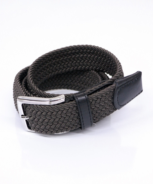 ADPOSION（アドポーション）の「ゴムメッシュベルト（ベルト・メンズ・ブラック/チャコールグレー/ネイビー/オフホワイト/ベージュ/カーキ・FREE）」の4枚目の写真