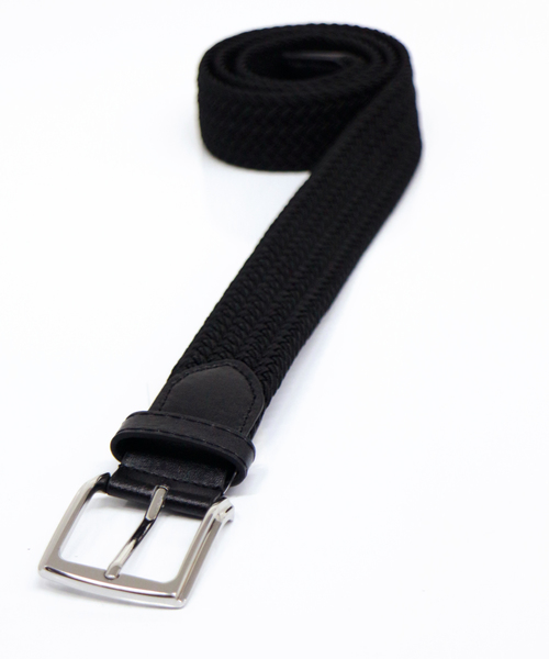 ADPOSION（アドポーション）の「ゴムメッシュベルト（ベルト・メンズ・ブラック/チャコールグレー/ネイビー/オフホワイト/ベージュ/カーキ・FREE）」の12枚目の写真