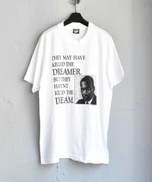 90s ビンテージ キング牧師 メッセージ ノースリーブ Tシャツ tee 古着 古着 90s USA製 Hard Rock Cafe 「I Have a Dream」 Martin
