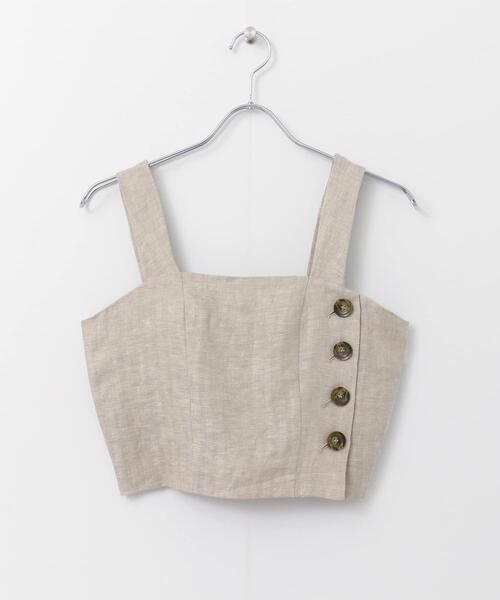 URBAN RESEARCH ROSSO WOMEN（アーバンリサーチ　ロッソ）の「ミックスヘリンボーンビスチェ∴（その他トップス・レディース・ブラック/ミント・FREE）」の8枚目の写真