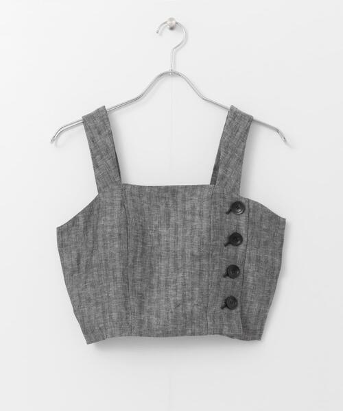 URBAN RESEARCH ROSSO WOMEN（アーバンリサーチ　ロッソ）の「ミックスヘリンボーンビスチェ∴（その他トップス・レディース・ブラック/ミント・FREE）」の22枚目の写真