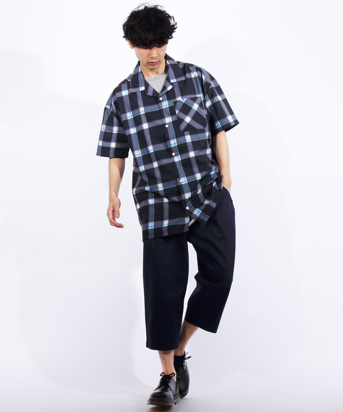 8(eight)(エイト)の「ワイド クロップドパンツ ツイル(チノパンツ・メンズ・ブラック/キャメル/ベージュ/カーキ/ブルー/ネイビー・MEDIUM/LARGE/X-LARGE)」の14枚目の写真