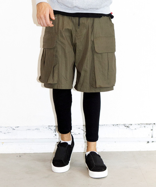 VIRGOwearworks（ヴァルゴウェアワークス）の「BIG CARGO SHADOW PT（カーゴパンツ・メンズ・カーキ/ブラック/ベージュ・2/4/3）」の3枚目の写真