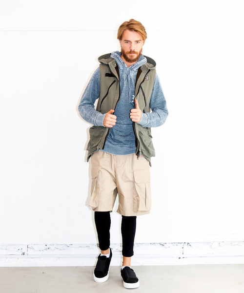 VIRGOwearworks（ヴァルゴウェアワークス）の「BIG CARGO SHADOW PT（カーゴパンツ・メンズ・カーキ/ブラック/ベージュ・2/4/3）」の18枚目の写真