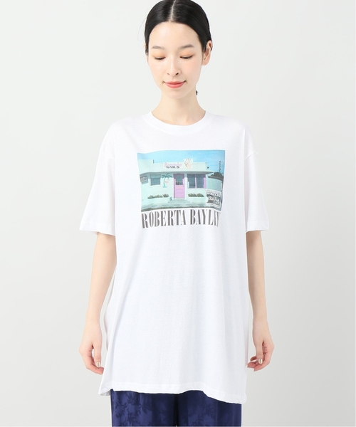 B.C STOCK(ベーセーストック)の「Roberta Bayley photo tee(Tシャツ/カットソー・レディース・ホワイト/ホワイト系その他・FREE)」の19枚目の写真