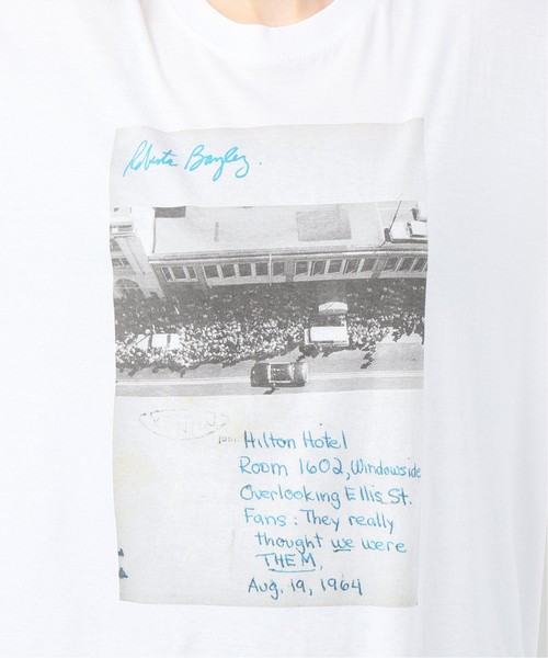 B.C STOCK(ベーセーストック)の「Roberta Bayley photo tee(Tシャツ/カットソー・レディース・ホワイト/ホワイト系その他・FREE)」の15枚目の写真