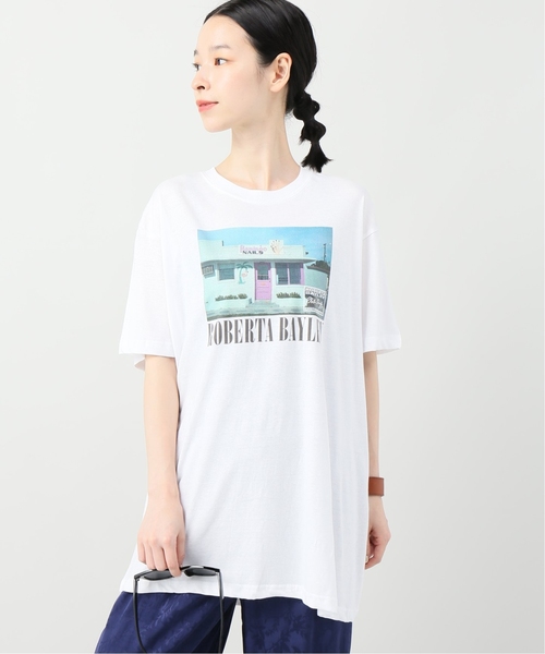 B.C STOCK(ベーセーストック)の「Roberta Bayley photo tee(Tシャツ/カットソー・レディース・ホワイト/ホワイト系その他・FREE)」の18枚目の写真