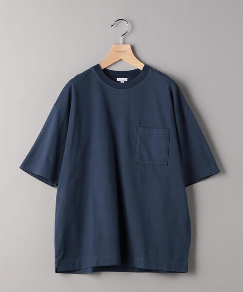 BEAUTY&YOUTH UNITED ARROWS(ビューティーアンドユースユナイテッドアローズ)の「BY ハイゲージコットン ピグメント ワイドフォルム Tシャツ(Tシャツ/カットソー・メンズ・コバルトブルー/グレー/ブラック・LARGE/MEDIUM/SMALL/X-LARGE)」の12枚目の写真